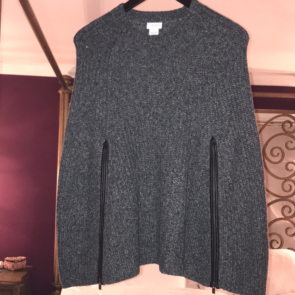 Club Monaco poncho sweater